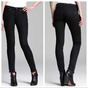 Rag & Bone/JEAN - The Zipper Tuxedo Skinny Jeans